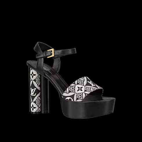 Sandalia Con Plataforma Since 1854 Podium