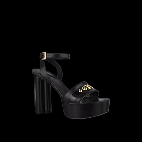 Sandalia Podium Con Plataforma