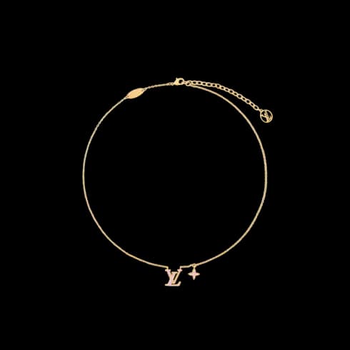 Lv Iconic Enamel Necklace S00