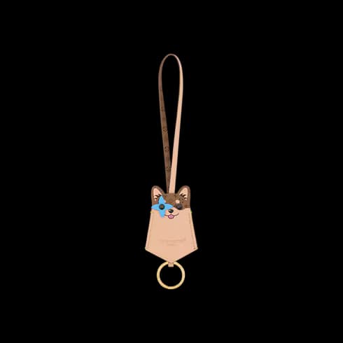 Lv Dog Bag Charm S00