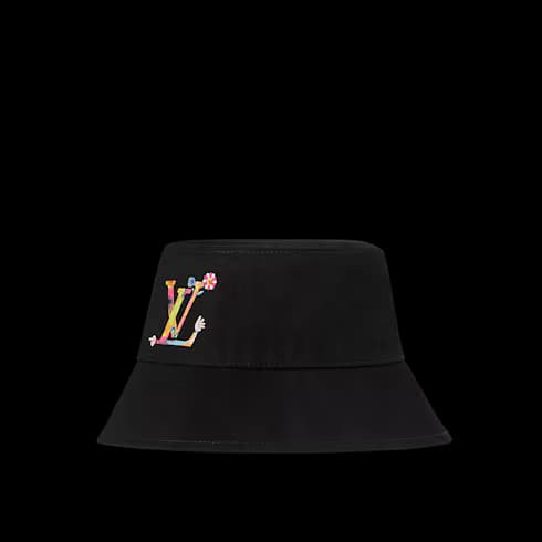 Lv X Tm Reversible Superflat Bucket Hat S00