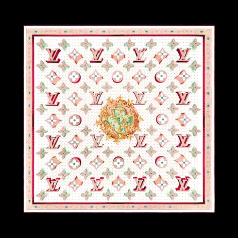 Monogram Lv Locks Square 90 S00