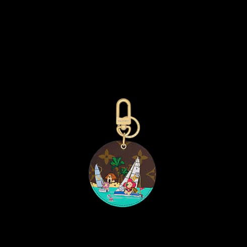 Illustre Vivienne Sail Bag Charm And Key Holder S00