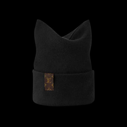Knit Resille Square Beanie S00