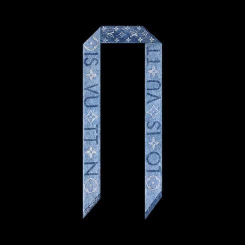 Monogram Infinity Denim Bb Bandeau S00