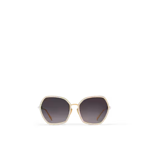 Lv Pearl Round Sunglasses S00
