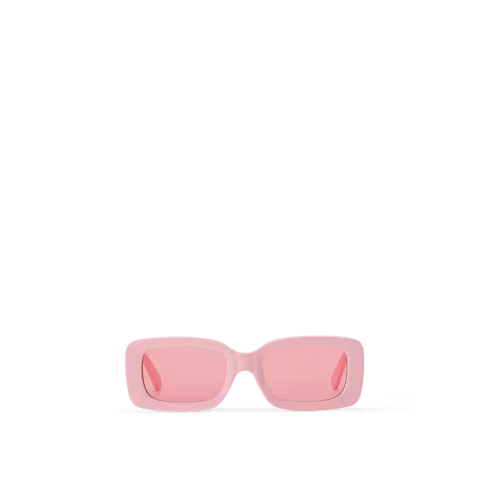 Lv Circle Rectangle Sunglasses S00